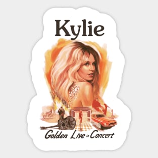 Golden: Live in Concert Original Aesthetic Tribute 〶 Sticker